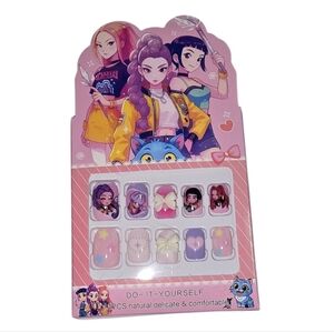 K-pop  DIY Cartoon Nail Set
